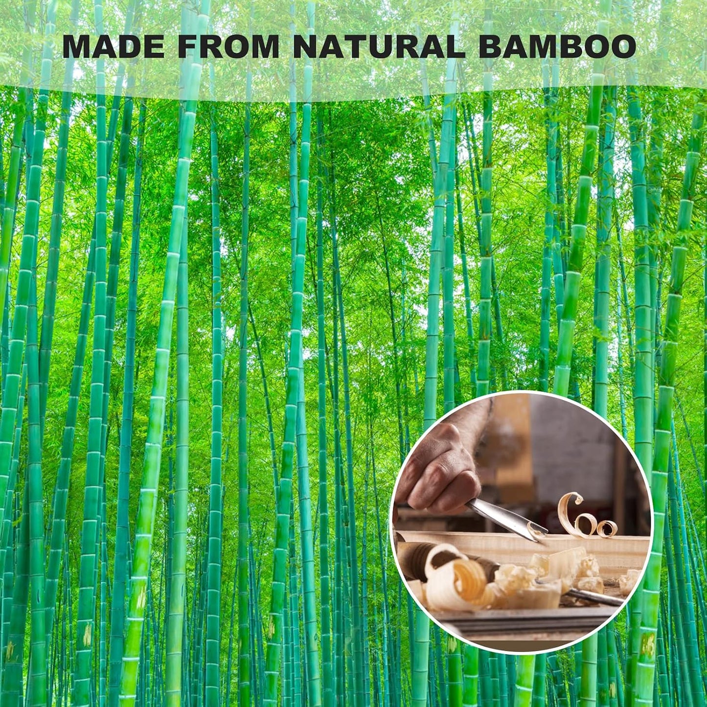 YIMICOO 2 Pack 17 Inch Long Wooden Bamboo Back Scratchers for Adults