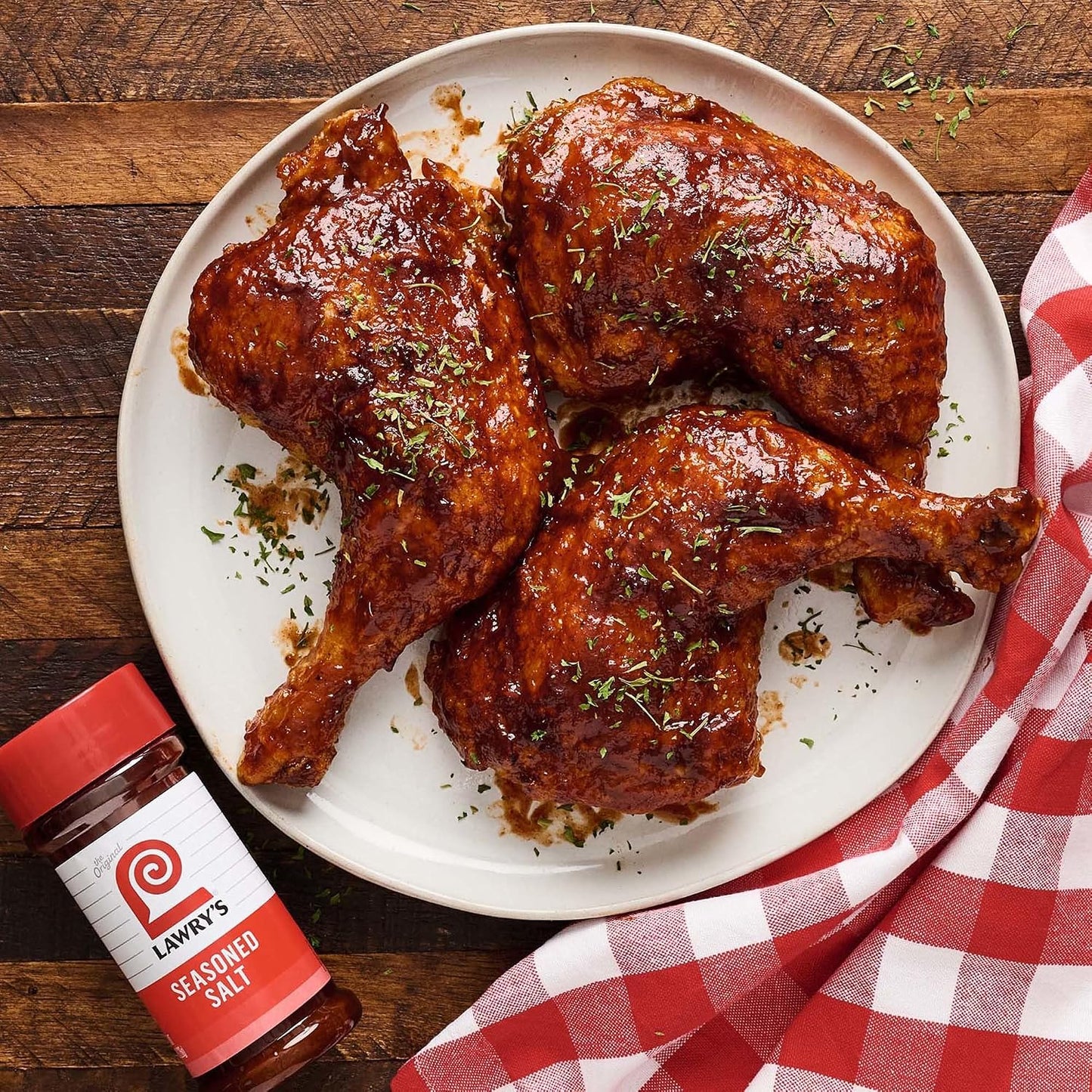 Lawry's Seasoned Salt - Kosher, No MSG, Versatile All-Purpose Seasoning for Meats, Veggies, 16 oz