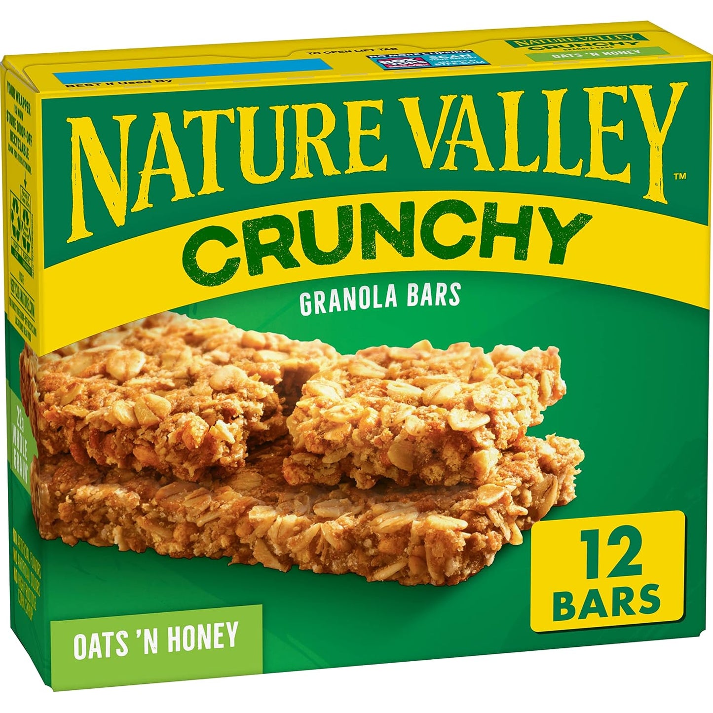Nature Valley Crunchy Oats 'n Honey Granola Bars, 60 Count, 44.7 OZ Box