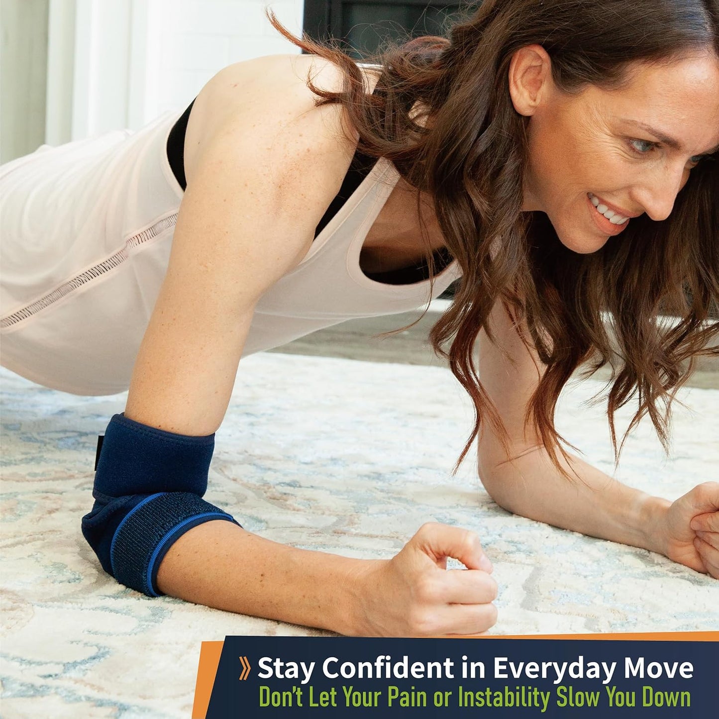 Comforband Adjustable Elbow Brace for Tennis Elbow and Injury Recovery