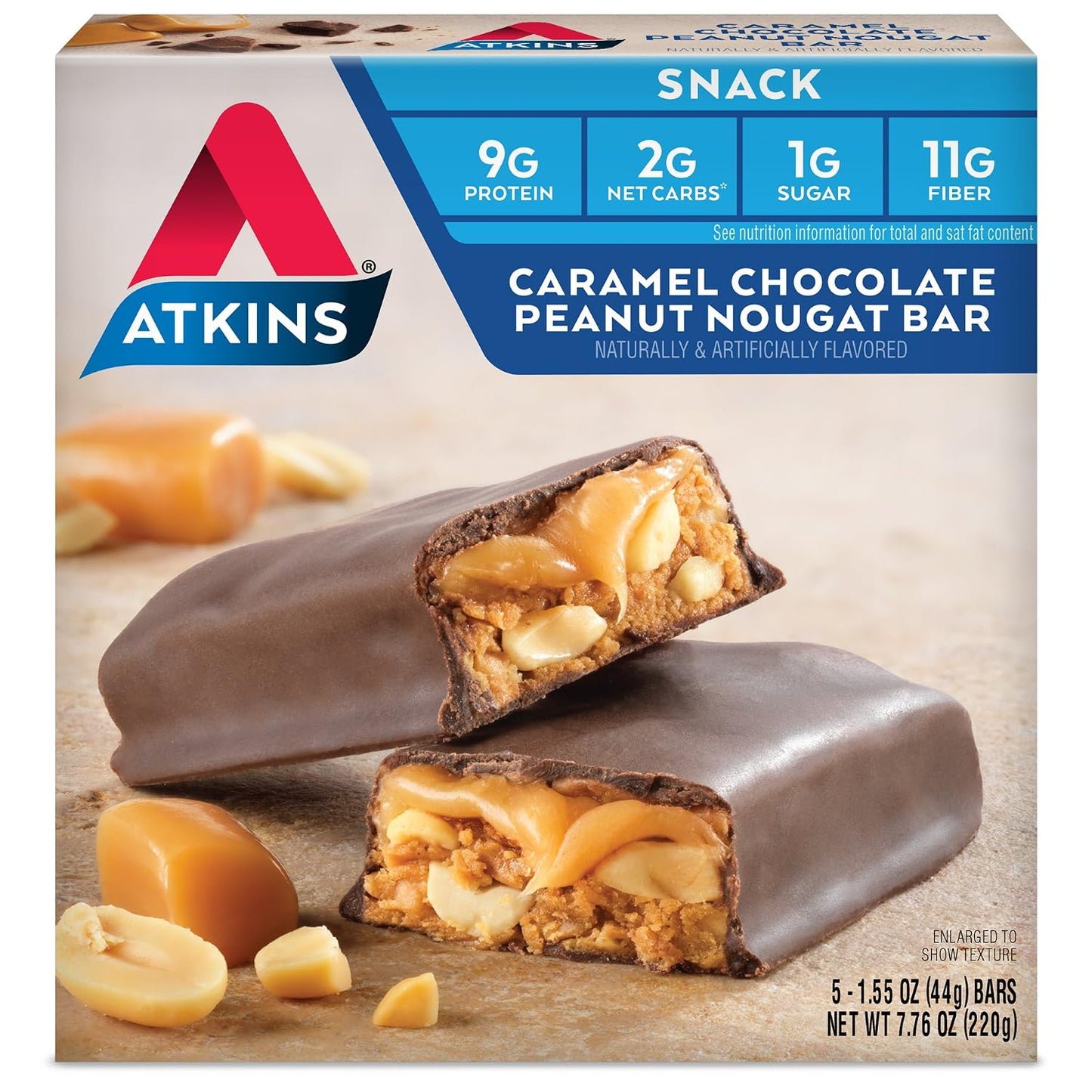 Atkins Chocolate Crème Protein Wafer Crisps, 5 Count, 1.27oz Each