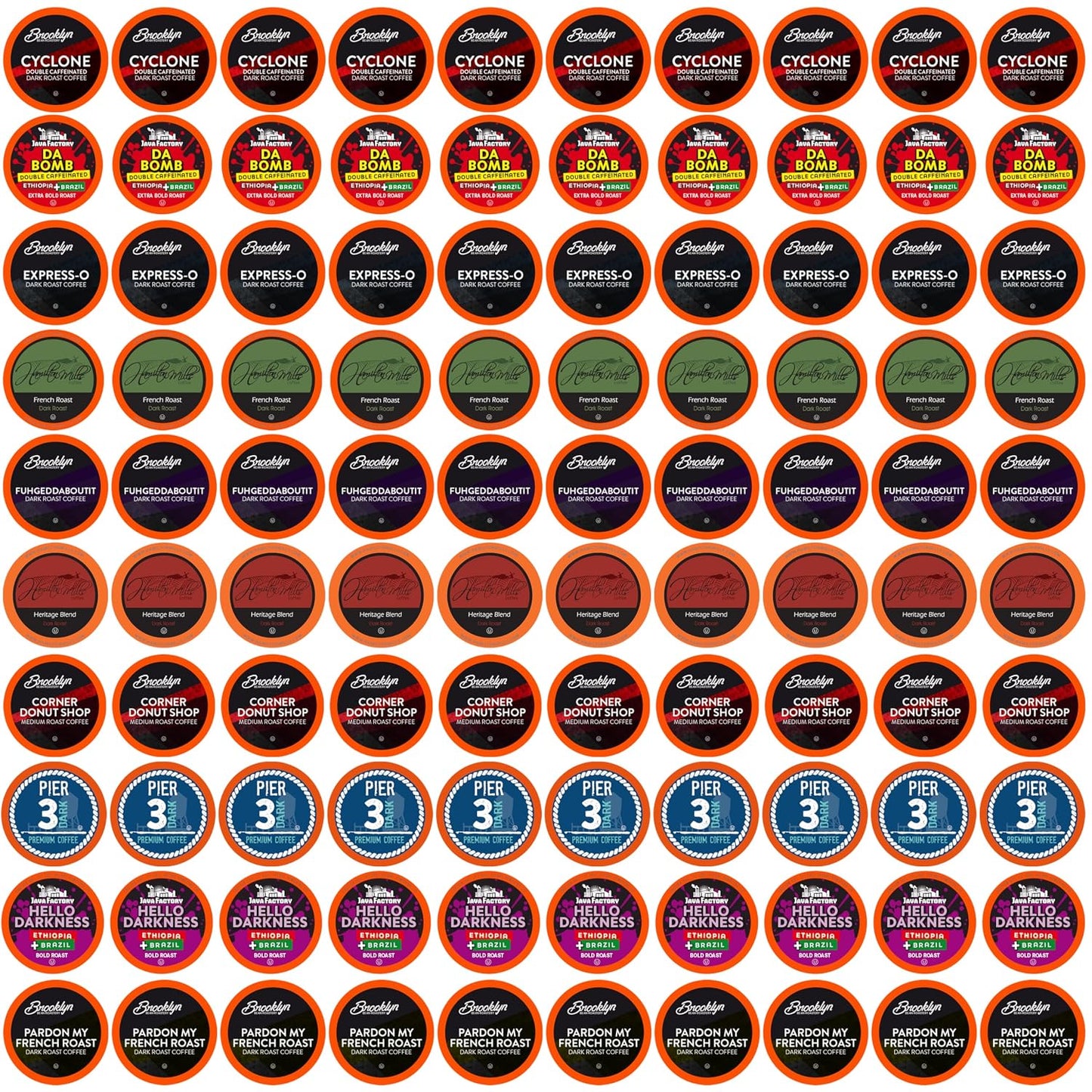 Two Rivers Coffee Hot Chocolate Pods Single Serve Cocoa Variety Sampler Pack Compatible with 2.0 Keurig K-Cup Brewers, 40 Count
