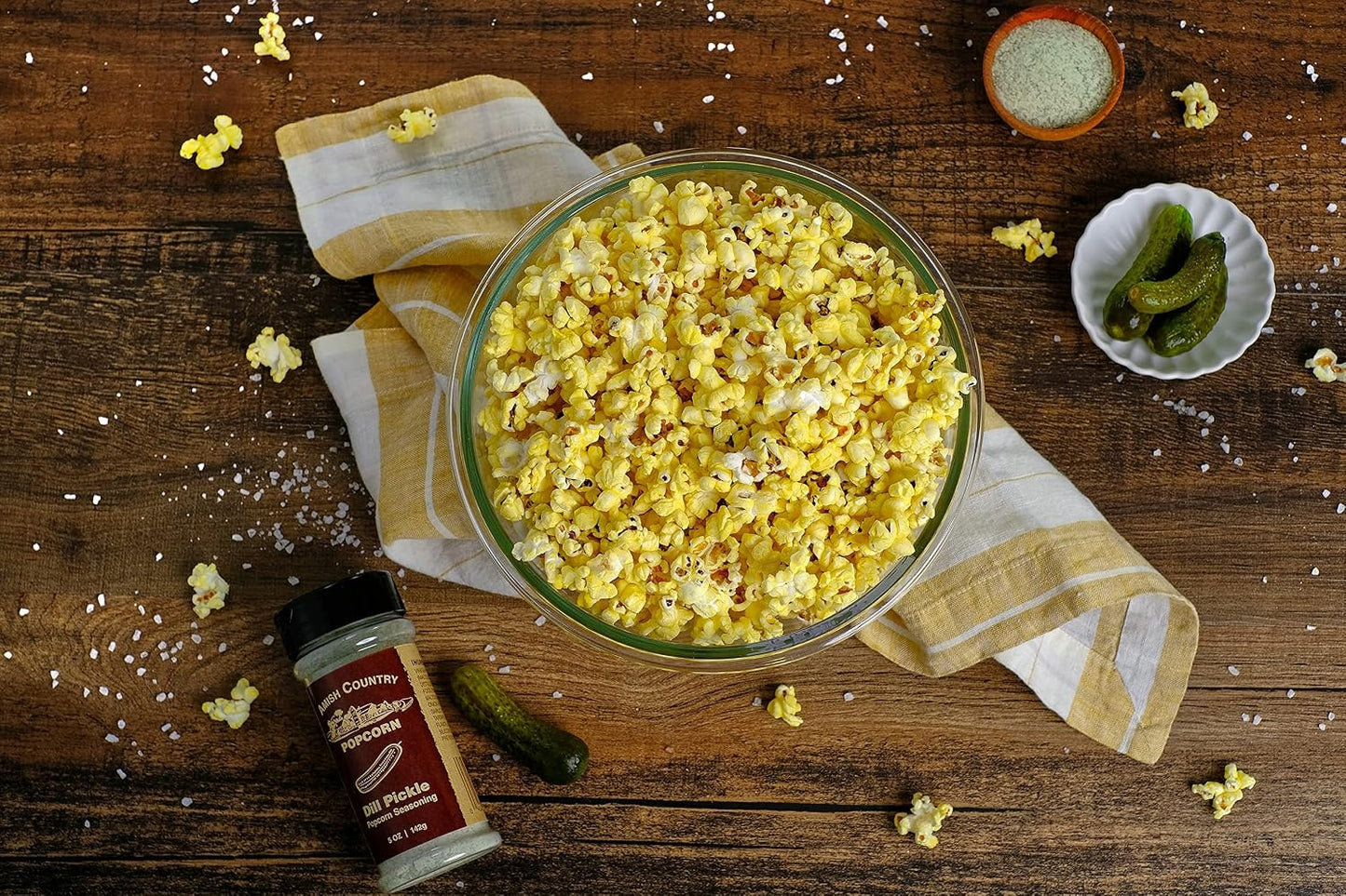Medium White Popcorn Kernels from Amish Country in 6 lb Bag