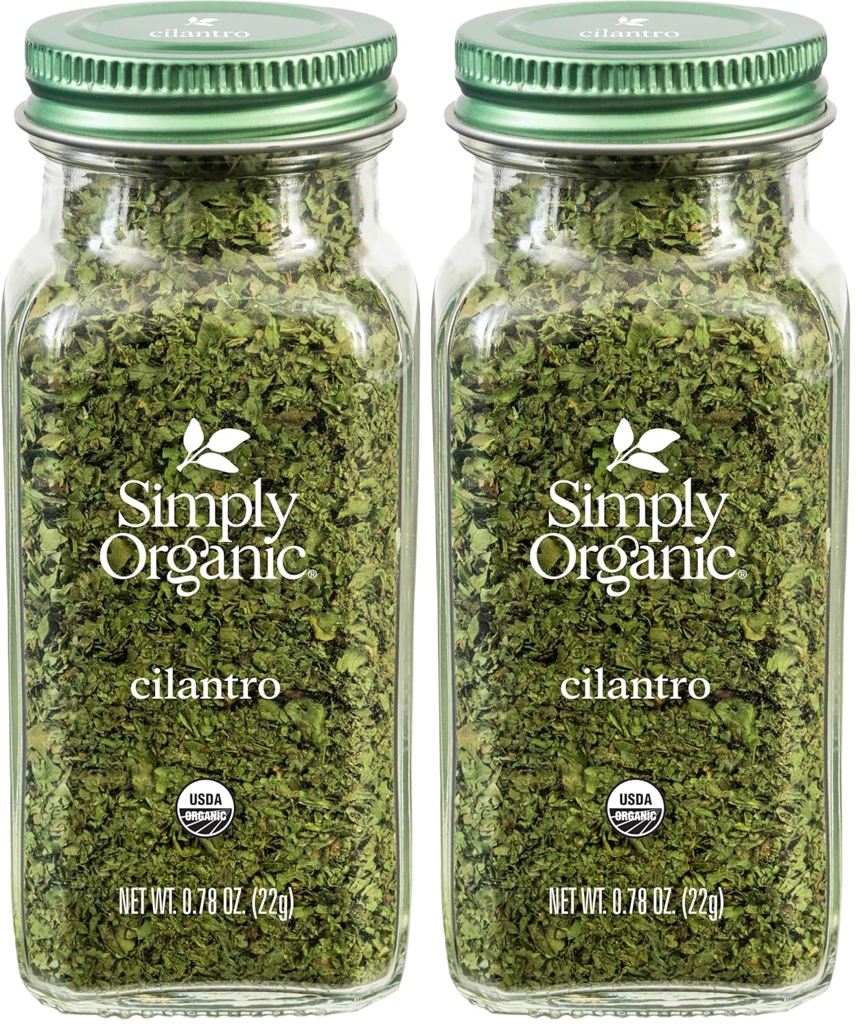 Simply Organic Certified Organic Cilantro Leaf, Kosher, Fresh Organic, 0.78 Ounce (Pack of 1)