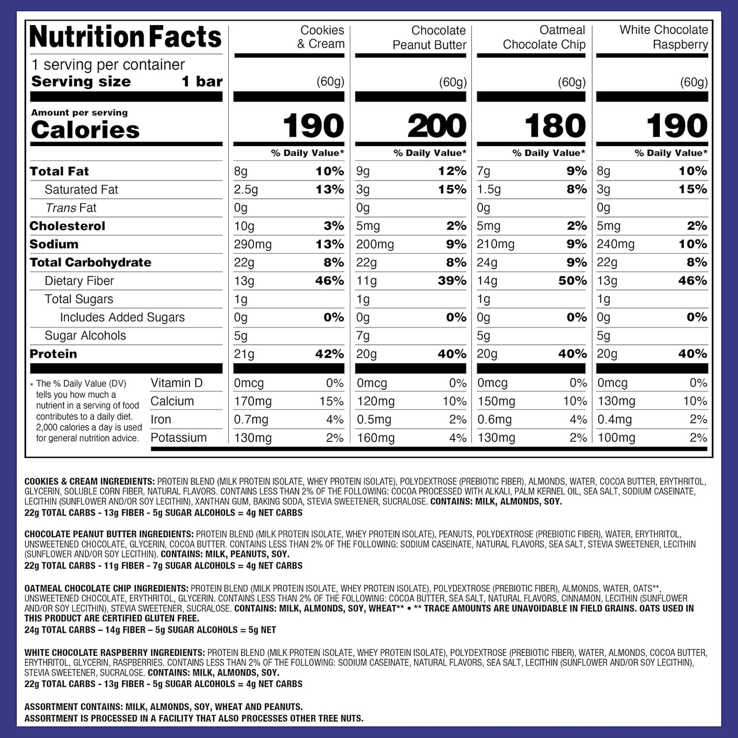 Quest Nutrition Ultimate Variety Pack Protein Bars, 12 Count, Gluten Free, Keto Friendly