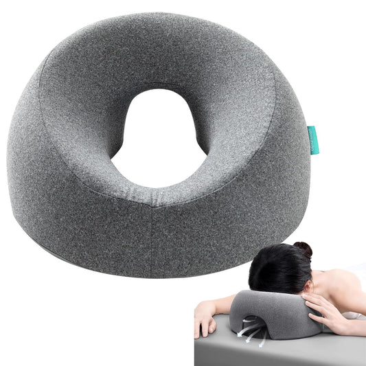 xiaomubiao face down pillows for massage table and stomach sleeping grey