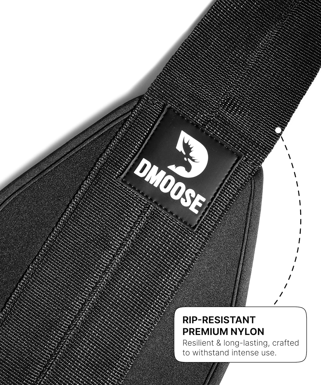 DMoose Fitness Hanging Ab Straps - Soft Padded Straps for Pull Up Bar Core Workouts