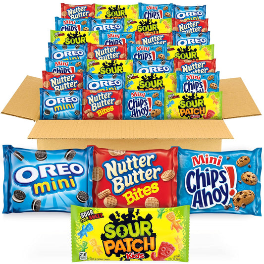 Nabisco Variety Pack of Mini Cookies and Candy