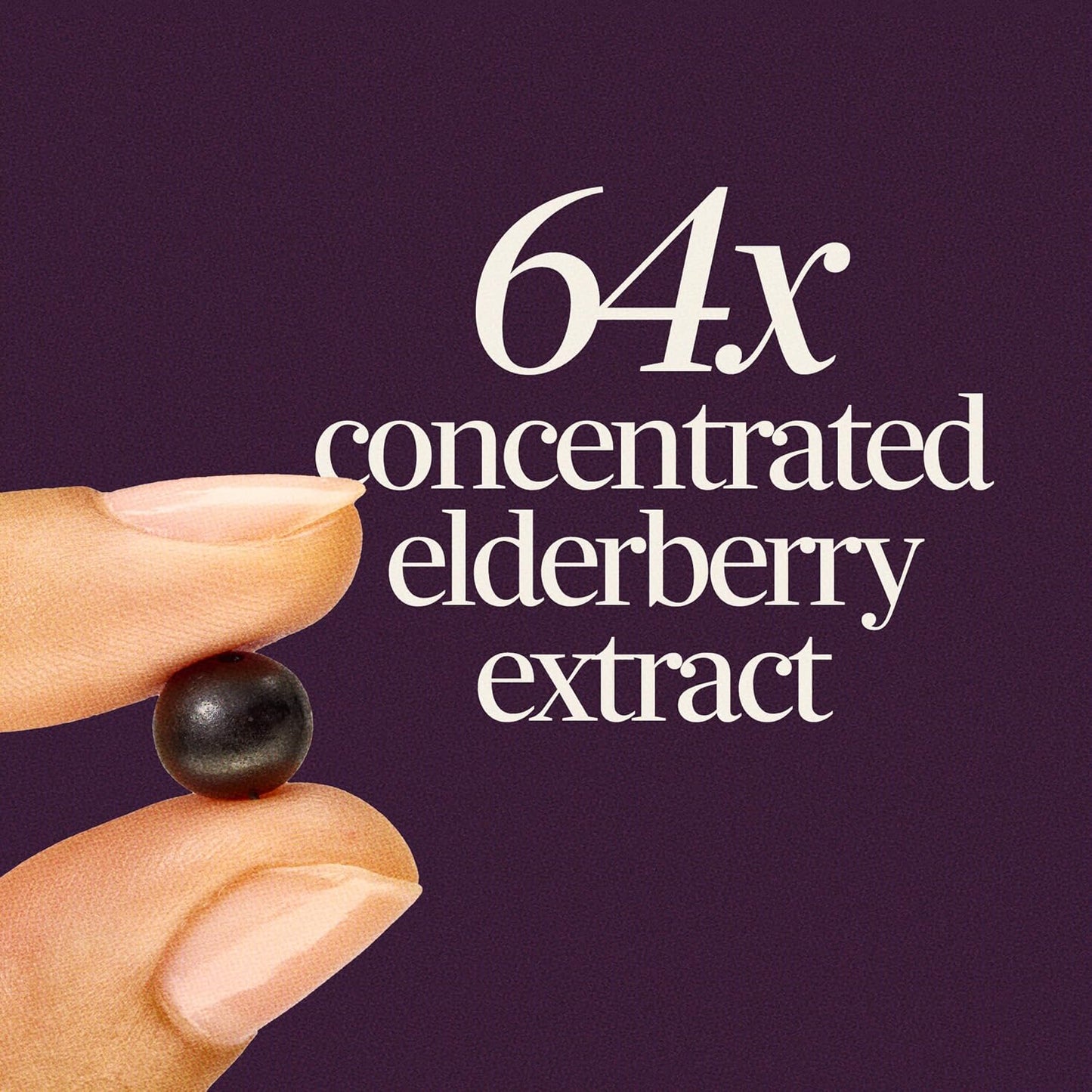 Nature's Way Sambucus Kids Elderberry Immune Gummies with Black Elderberry Extract, Daily Immune Support Gummy with Vitamin C and Zinc for Children Ages 2+*, 60 Gummies