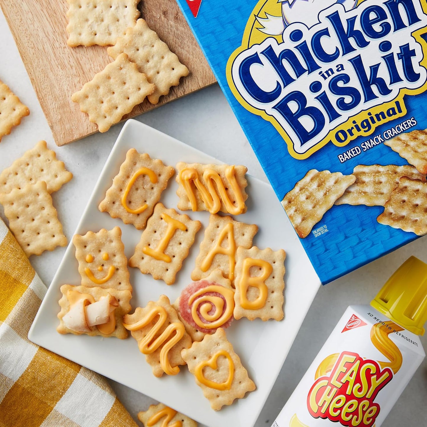 Original Baked Snack Crackers, Family Size, 12 oz