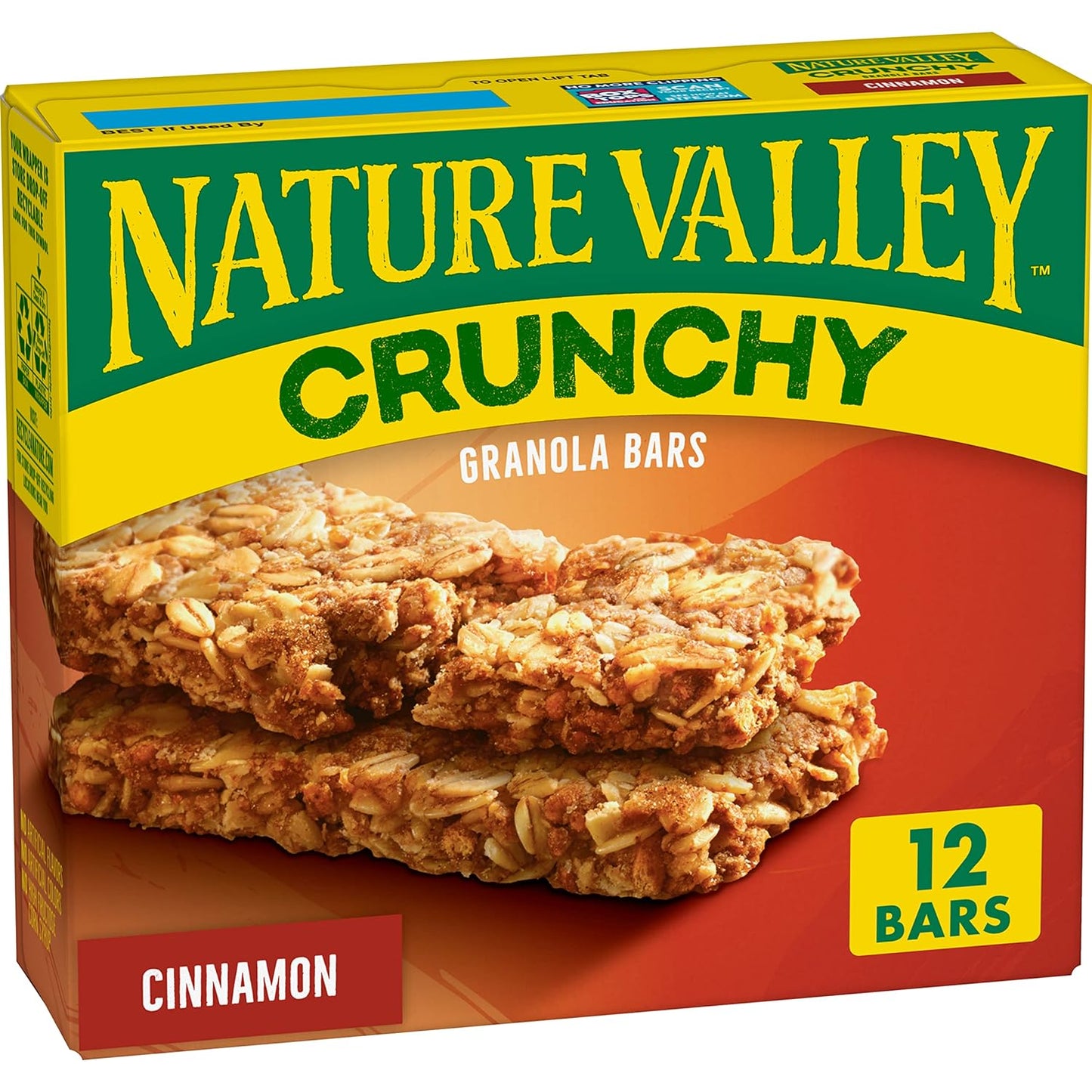 Nature Valley Crunchy Granola Bars, Oats 'N Dark Chocolate, 24 Bars, 17.88 oz (12 Pouches)